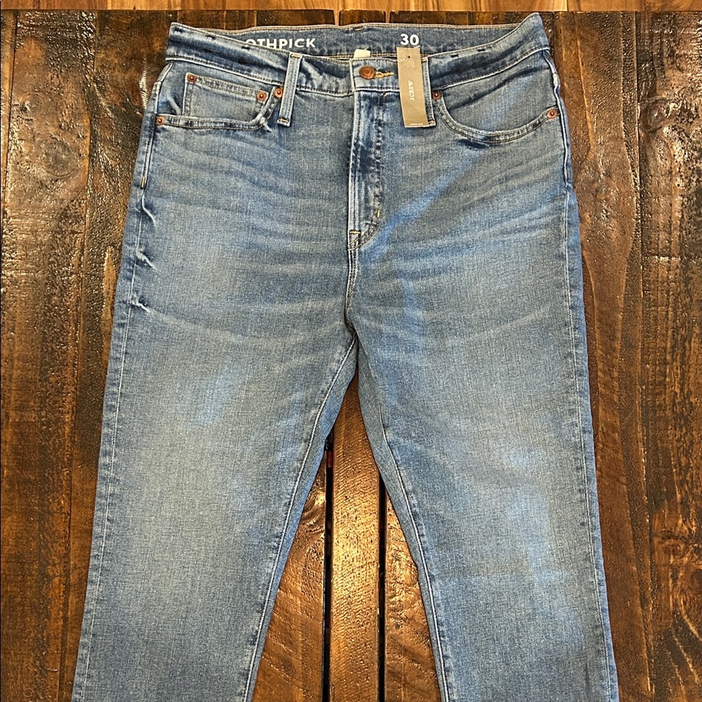 NWT J. Crew Toothpick Skinny Jeans